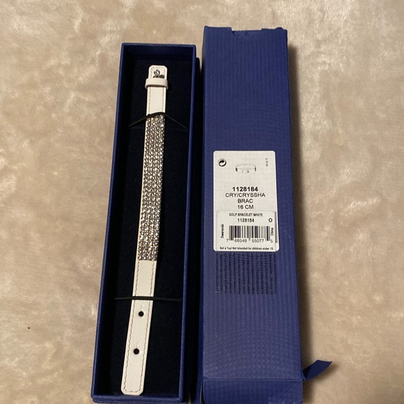 Swarovski Golf Bracelet (white) - Picture 1 of 4